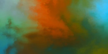 Modern fırça darbeleri. Poster, duvar sanatı, afiş, kart, kitap kapağı veya ambalaj için rahatlatıcı kompozisyonun yumuşak renkli çizimi. Pastel renklerle suluboya. 