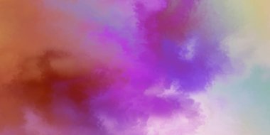 Modern fırça darbeleri. Poster, duvar sanatı, afiş, kart, kitap kapağı veya ambalaj için rahatlatıcı kompozisyonun yumuşak renkli çizimi. Pastel renklerle suluboya. 