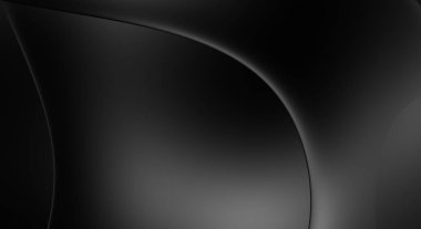 Web sitesi, poster, marka kimliği, broşür, sunum şablonu için lüks koyu bir arka plan. Dalgalı şekilli kaliteli tasarım. Dalgalanmalı soyut arkaplan. Pankart veya kapak tasarımı için dekorasyon.