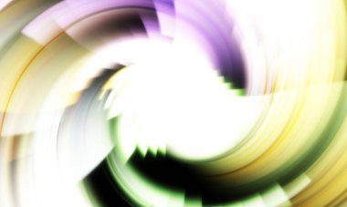 Dönen Işık gösterisi arka planı. Canlı renklerle donatılmış ruhani enerji girdabı. Renkli canlı hareket çizimi. Tanıtım geçmişi. Kutlama grafiği.