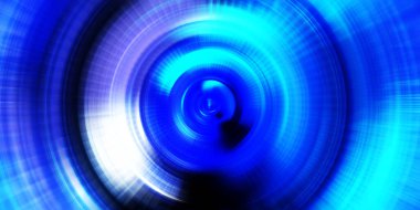 Parlayan neon ışıkları. Parlak sunum tasarım şablonu. Fotoğraf makinesi konsepti. Soyut arkaplan. Dönen ışık ışınları. Hareketli kavramsal duvar kağıdı. Grafik dijital illüstrasyon. 