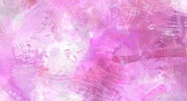 Soyut arkaplanda pürüzlü fırça darbeleri. Fırça boyası. Renkli boya darbeleri. Eşsiz duvar sanatı. Tuvaldeki modern sanat. Renkli çağdaş sanat eserleri.