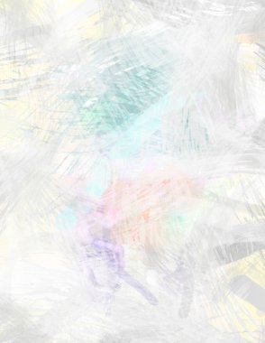 Soyut arkaplanda pürüzlü fırça darbeleri. Fırça boyası. Renkli boya darbeleri. Eşsiz duvar sanatı. Tuvaldeki modern sanat. Renkli çağdaş sanat eserleri.