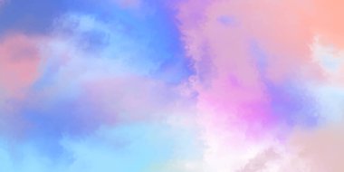 Modern fırça darbeleri. Poster, duvar sanatı, afiş, kart, kitap kapağı veya ambalaj için rahatlatıcı kompozisyonun yumuşak renkli çizimi. Pastel renklerle suluboya. 