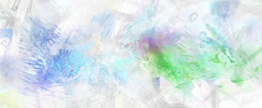 Soyut arkaplanda pürüzlü fırça darbeleri. Fırça boyası. Renkli boya darbeleri. Eşsiz duvar sanatı. Tuvaldeki modern sanat. Renkli çağdaş sanat eserleri.