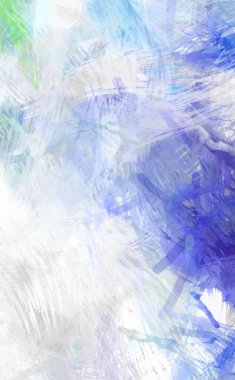 Soyut arkaplanda pürüzlü fırça darbeleri. Fırça boyası. Renkli boya darbeleri. Eşsiz duvar sanatı. Tuvaldeki modern sanat. Renkli çağdaş sanat eserleri.