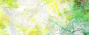 Soyut arkaplanda pürüzlü fırça darbeleri. Fırça boyası. Renkli boya darbeleri. Eşsiz duvar sanatı. Tuvaldeki modern sanat. Renkli çağdaş sanat eserleri.