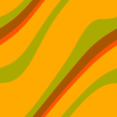 Renkli, dikişsiz şerit deseni. Soyut yüzey arkaplanı. Renkli duvar kağıtları. Retro parlak minimalist malzeme. Tekstil baskısı. Dekoratif motif.