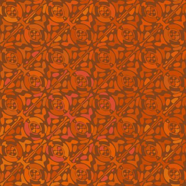 Yaratıcı karalama sanatı farklı şekil ve dokulara sahip kusursuz desen. Kolaj. Sanatsal arka plan. Soyut duvar kağıdı. Dekoratif hippi fayansları.