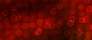 Kavramsal ışıklar duvar kağıdı. Güzel soyut çok renkli bokeh çemberleri parçacıklarla çevrili. Metninizi veya başlığınızı göstermek için boşluk ile odaklanmış olmayan canlı illüstrasyon. 