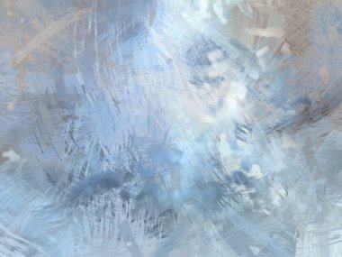 Soyut arkaplanda pürüzlü fırça darbeleri. Fırça boyası. Renkli boya darbeleri. Eşsiz duvar sanatı. Tuvaldeki modern sanat. Renkli çağdaş sanat eserleri.