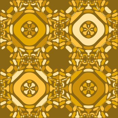 Soyut duvar kağıdı. Dekoratif hippi fayansları. Sanatsal arka plan. Yaratıcı karalama sanatı farklı şekil ve dokulara sahip kusursuz desen. Kolaj.