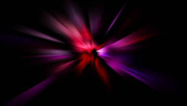 Parlayan yıldızın patlaması. Dinamik renkli arkaplan resmi. Parıldayan ışıklar duvar kağıdı. Tasarımınız için canlı şablon.