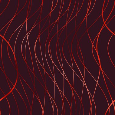 Dalgalı yansıtıcı çizgilerin kusursuz deseni. Lüks minimalist malzeme. Süs dalgasıyla dekoratif motif. Web, kartvizit, davetiye, poster, tekstil baskısı için zarif duvar kağıdı.