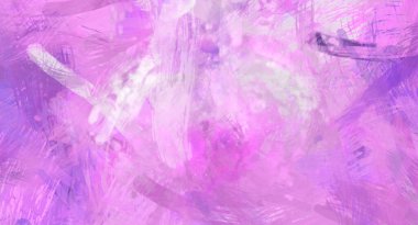 Soyut arkaplanda pürüzlü fırça darbeleri. Fırça boyası. Renkli boya darbeleri. Eşsiz duvar sanatı. Tuvaldeki modern sanat. Renkli çağdaş sanat eserleri.