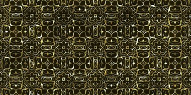 Renkli kumaş arka planında moda tarzında gümüş örgü süsü olan lüks, kusursuz bir şablon. Duvar kağıtları ve tekstil baskısı için tasarım. Lüks, ışıl ışıl metalimsi fantezi dokusu.