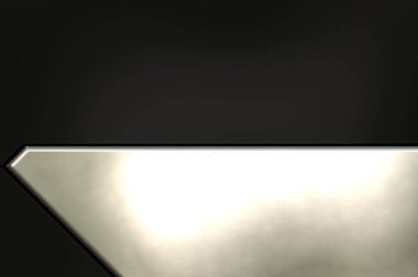 Üç boyutlu metalik doku. Uzay gemisi desenli yüzey. Aydınlık ve karanlık paneller. Fütürist soyut duvar kağıdı. Geometrik teknolojik yansıtıcı arkaplan.