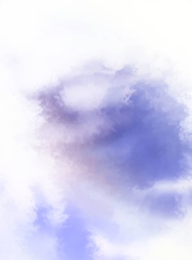 Modern fırça darbeleri. Poster, duvar sanatı, afiş, kart, kitap kapağı veya ambalaj için rahatlatıcı kompozisyonun yumuşak renkli çizimi. Pastel renklerle suluboya. 