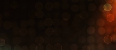 Kavramsal ışıklar duvar kağıdı. Güzel soyut çok renkli bokeh çemberleri parçacıklarla çevrili. Metninizi veya başlığınızı göstermek için boşluk ile odaklanmış olmayan canlı illüstrasyon. 