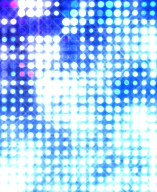 Parlak desenli duvar kağıdı. Sahne ışıkları olan renkli ışıkların ihtişamlı arkaplanı. Parlayan ışıklar siyah arka planda parti izleri. Sahne veya stadyum ışıklarının dijital illüstrasyonu. 