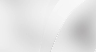 3 boyutlu illüstrasyon. Beyaz kıvrımlı yüzey. Lüks dokuma duvar kağıdı. Zarif bir zemin. Soyut fütüristik geçmiş. Minimalist geometrik kapak tasarımı. Çarpık beyaz çizgiler.