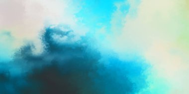 Modern fırça darbeleri. Poster, duvar sanatı, afiş, kart, kitap kapağı veya ambalaj için rahatlatıcı kompozisyonun yumuşak renkli çizimi. Pastel renklerle suluboya. 