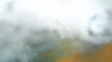 Modern fırça darbeleri. Poster, duvar sanatı, afiş, kart, kitap kapağı veya ambalaj için rahatlatıcı kompozisyonun yumuşak renkli çizimi. Pastel renklerle suluboya. 