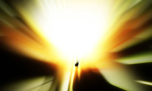 Leichte Partikelspuren Auf Schwarzem Hintergrund Leichter Explosionsstern Mit Glühenden Teilchen — Stockfoto