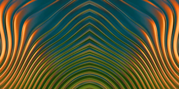 Ilustracja Kolorowe Faliste Refleksyjne Tapety Projektowe Ilustracja Graficzna Tapety Baner — Zdjęcie stockowe