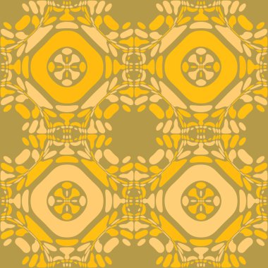 Soyut duvar kağıdı. Dekoratif hippi fayansları. Sanatsal arka plan. Yaratıcı karalama sanatı farklı şekil ve dokulara sahip kusursuz desen. Kolaj.