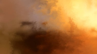 Modern fırça darbeleri. Poster, duvar sanatı, afiş, kart, kitap kapağı veya ambalaj için rahatlatıcı kompozisyonun yumuşak renkli çizimi. Pastel renklerle suluboya. 