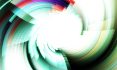 Dönen Işık gösterisi arka planı. Canlı renklerle donatılmış ruhani enerji girdabı. Renkli canlı hareket çizimi. Tanıtım geçmişi. Kutlama grafiği.