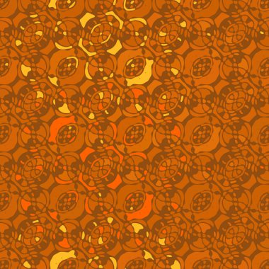 Yaratıcı karalama sanatı farklı şekil ve dokulara sahip kusursuz desen. Kolaj. Sanatsal arka plan. Soyut duvar kağıdı. Dekoratif hippi fayansları.