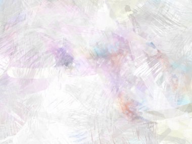 Soyut arkaplanda pürüzlü fırça darbeleri. Fırça boyası. Renkli boya darbeleri. Eşsiz duvar sanatı. Tuvaldeki modern sanat. Renkli çağdaş sanat eserleri.