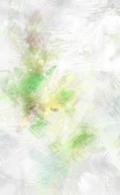 Soyut arkaplanda pürüzlü fırça darbeleri. Fırça boyası. Renkli boya darbeleri. Eşsiz duvar sanatı. Tuvaldeki modern sanat. Renkli çağdaş sanat eserleri.