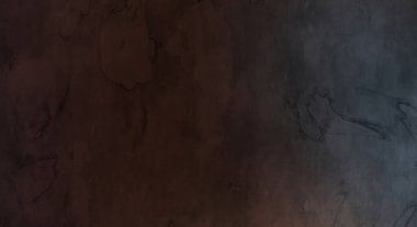 Grunge 'un geçmişi. Renkli şablon. Tasarımınız için doku ve elementler. Stres desenli gotik duvar. Büyük eski lekeli duvar kâğıdı. 