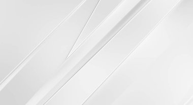 Soyut ışık fütüristik duvar kağıdı. Zarif, parlak çizgili arka plan. Geometrik katmanlı üç boyutlu beyaz arkaplan. Poster, broşür, sunum ve web sitesi için geometrik şablon tasarımı.