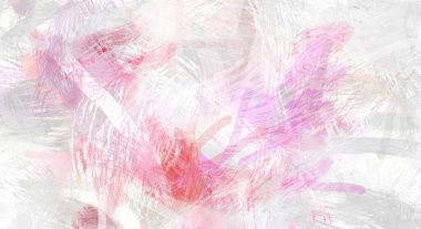 Soyut arkaplanda pürüzlü fırça darbeleri. Fırça boyası. Renkli boya darbeleri. Eşsiz duvar sanatı. Tuvaldeki modern sanat. Renkli çağdaş sanat eserleri.