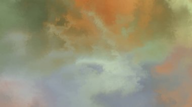 Modern fırça darbeleri. Poster, duvar sanatı, afiş, kart, kitap kapağı veya ambalaj için rahatlatıcı kompozisyonun yumuşak renkli çizimi. Pastel renklerle suluboya. 