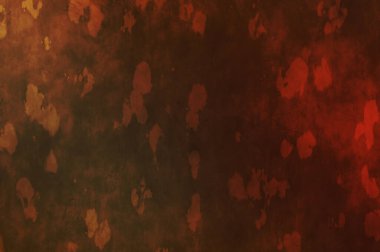 Gergin bir geçmişi ve sıkıntılı bir yapısı var. Renkli tozlu şablon. Tasarımınız için doku ve elementler. Çizik ve lekeli duvar kağıdı. Gotik duvar.