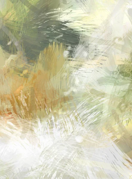 Rough Brushstrokes Abstract Background Brush Painting Color Strokes Paint Unique — Stock Photo, Image