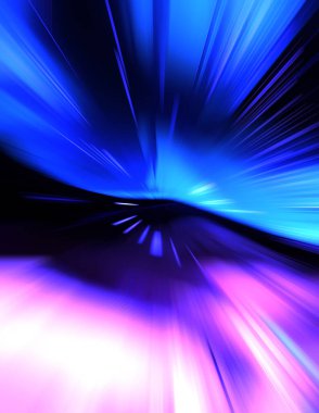 Renkli ışık enerjisi parlamaları. Çarpık grafik hareket arkaplanı. Dinamik patlama flaşı. Hızlanma efekti. Hızlı yüksek hız bulanıklaştırma arkaplanı. Işık teknolojisi soyut duvar kağıdı.