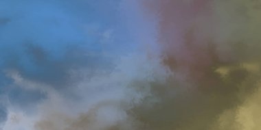 Modern fırça darbeleri. Poster, duvar sanatı, afiş, kart, kitap kapağı veya ambalaj için rahatlatıcı kompozisyonun yumuşak renkli çizimi. Pastel renklerle suluboya. 