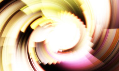 Dönen Işık gösterisi arka planı. Canlı renklerle donatılmış ruhani enerji girdabı. Renkli canlı hareket çizimi. Tanıtım geçmişi. Kutlama grafiği.