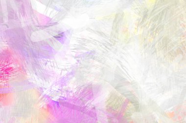 Soyut arkaplanda pürüzlü fırça darbeleri. Fırça boyası. Renkli boya darbeleri. Eşsiz duvar sanatı. Tuvaldeki modern sanat. Renkli çağdaş sanat eserleri.