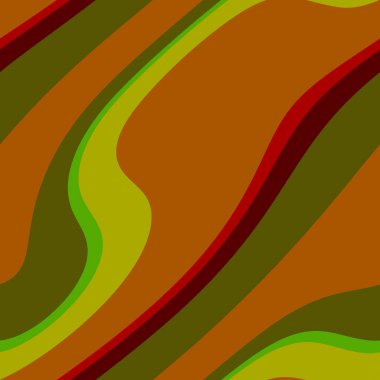 Renkli, dikişsiz şerit deseni. Soyut yüzey arkaplanı. Renkli duvar kağıtları. Retro parlak minimalist malzeme. Tekstil baskısı. Dekoratif motif.