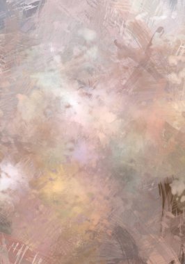 Soyut arkaplanda pürüzlü fırça darbeleri. Fırça boyası. Renkli boya darbeleri. Eşsiz duvar sanatı. Tuvaldeki modern sanat. Renkli çağdaş sanat eserleri.