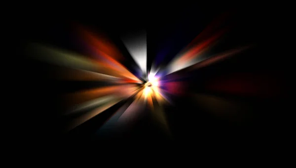 Explotion Glowing Star Dynamic Colorful Background Image Glow Lights Wallpaper — Stock Photo, Image