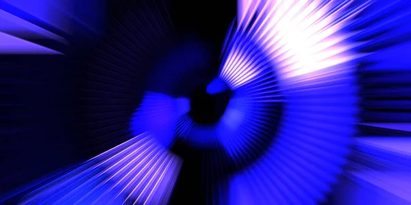 Motion Konceptuális Tapéta Grafikus Digitális Illusztráció Ragyogó Neon Forgó Fények — Stock Fotó