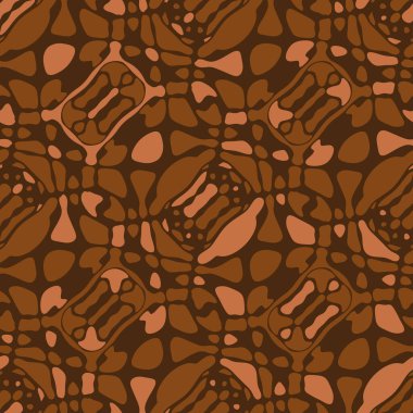 Yaratıcı karalama sanatı farklı şekil ve dokulara sahip kusursuz desen. Kolaj. Sanatsal arka plan. Soyut duvar kağıdı. Dekoratif hippi fayansları.